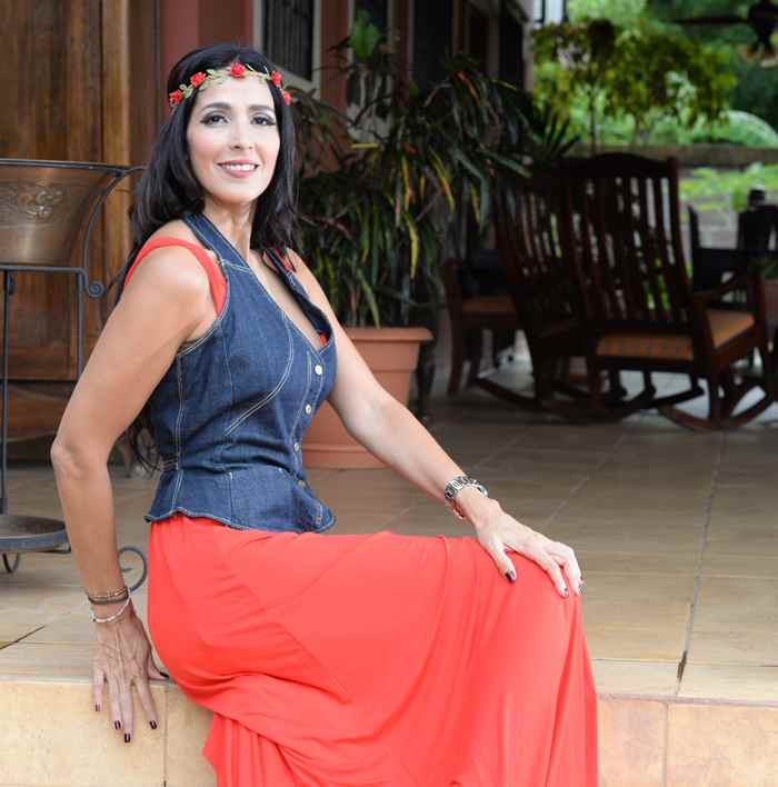 Luisa Amalia Urcuyo. Miss Nicaragua 1994. Posa en su casa. LA PRENSA /Uriel Molina