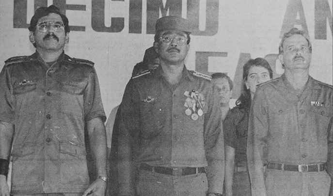 La rebelión de Javier Pichardo en el Ejército de Nicaragua