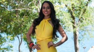 Modelo: Brianny Chamorro, tercera finalista de Miss Internacional 2015. Foto Archivo
