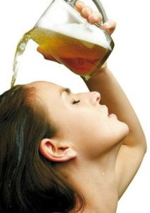 cerveza y belleza