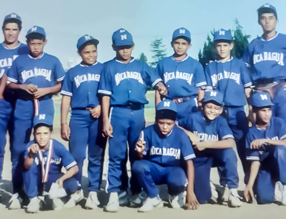 equipo de beisbol infantil de 1995