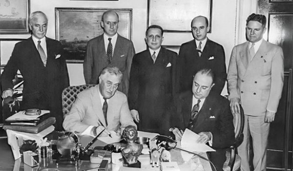 Franklin Delano Roosevelt, el “buen vecino” de Somoza García
